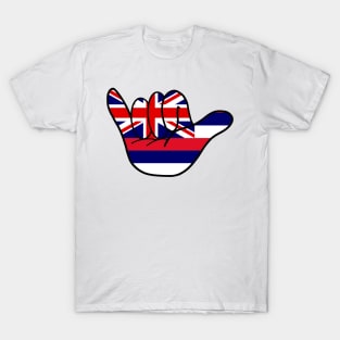 Hawai'i Flag Shaka T-Shirt